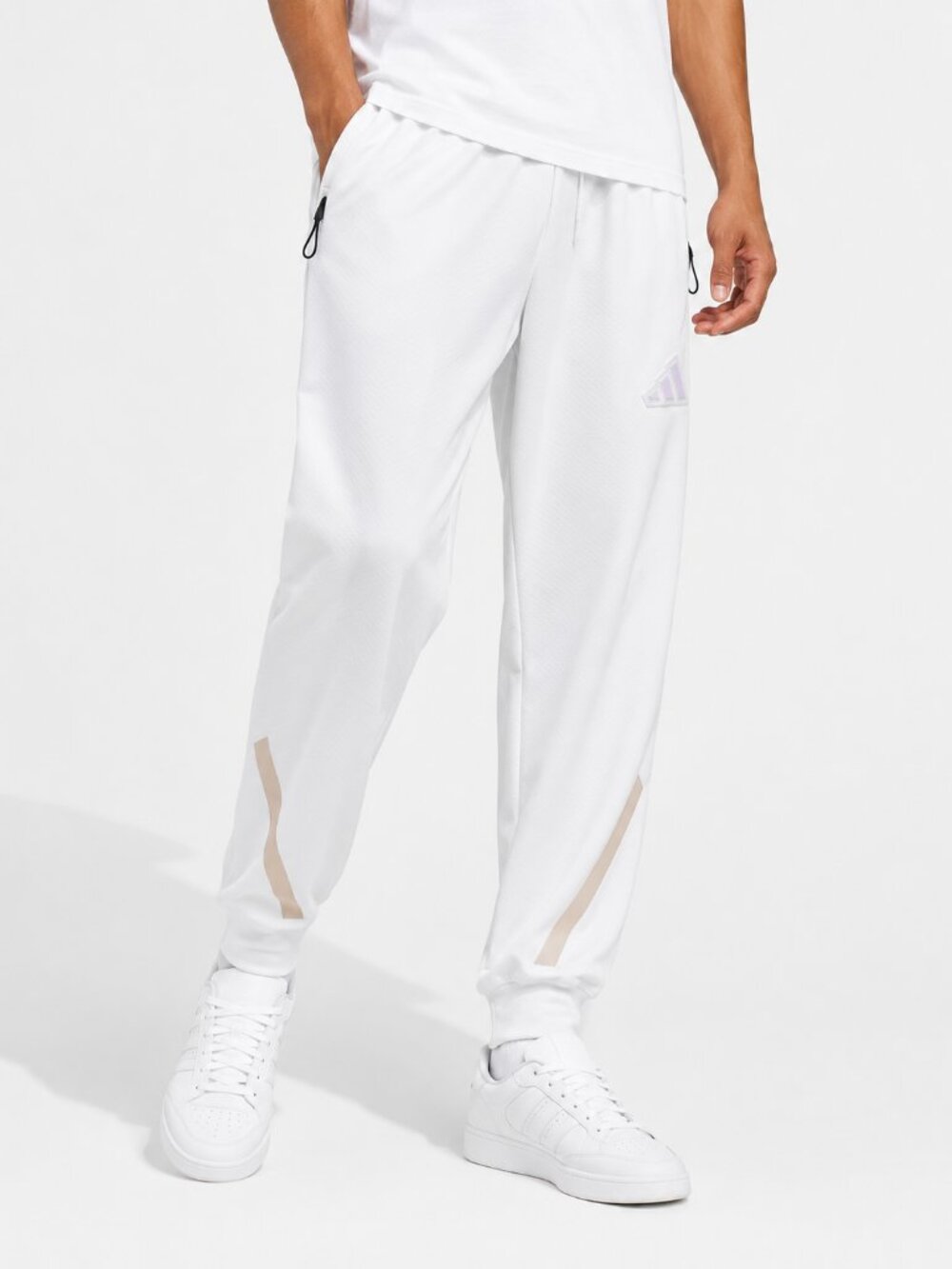 Adidas ZNE White Joggers Men's XL Heavyweight Premium Track Pants NWT